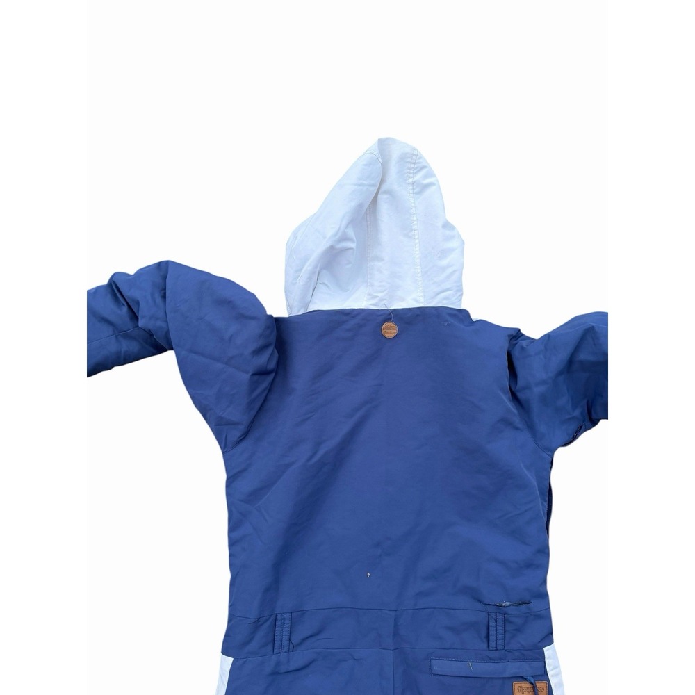 Tipsy Elves Ski Suit One Piece Snowsuit Snow Bib  Mens Large- Small Rip - Picture 7 of 8